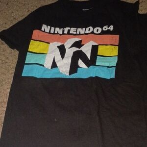 Nintendo Black Graphic Tee